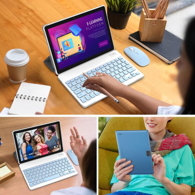 Tablet BAKEN De 10 Polegadas Android 15 Quad-core 64GB RAM 1TB